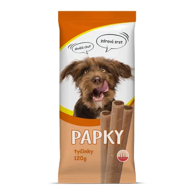 Obrázok produktu pre Akinu PAPKY tyčinky pre psov na srsť a kožu 120 g