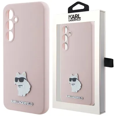 Produktbild von Karl Lagerfeld, Schutzhülle für Samsung Galaxy S23 FE Choupette Silikon, Zartrosa