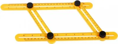Zdjęcie produktu dla Linijka uniwersalna, kwadratowa 250 x 120 mm