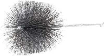 Produktbild von Ofenkesseldrahtbürste Lienbacher schwarz 0,5 m Ø 12 cm