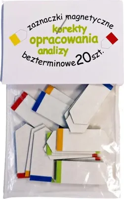 Immagine prodotto di Segnalibri/evidenziatori magnetici Universal Plus. 20 pezzi.