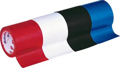 Productafbeelding van Rubafix Gewebeband, Maáe: (B)50 mm x (L)3 m, rot