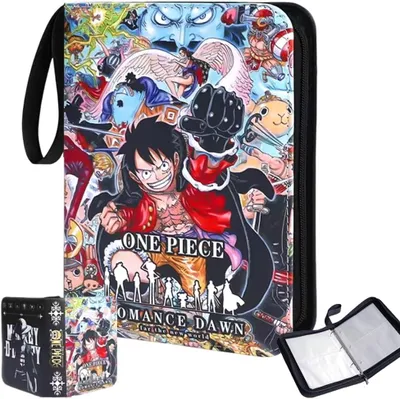 Produktbild von Anime One piece Sammelalbum 240 karten für TCG-Karten, Kapazität Sammelkarten Album Sammelalbum geeignet für Spielkarten