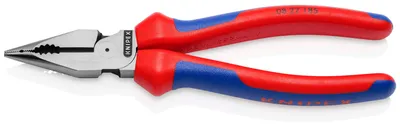 Obrázok produktu pre Lemované kombinované kliešte s viacvrstvovými rukoväťami, 185 mm, KNIPEX | 4003773088332