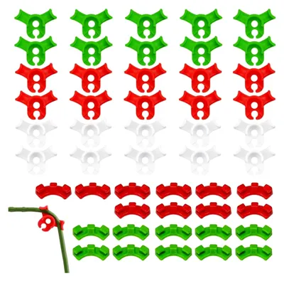 Produktbild von 50 Stück Pflanzenbieger, Pflanzen Trainingsclips, 90 Grad Pflanzenbieger, Niedrigstress Trainingsclips, Pflanzentrainer für geringe Belastung, Pflanzen Bieger Clips, Pflanzenwachstums Bieger