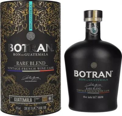Produktbild von Botran Ron RARE BLEND Vintage French Wine Cask 40% Vol. 0,7l in Geschenkbox