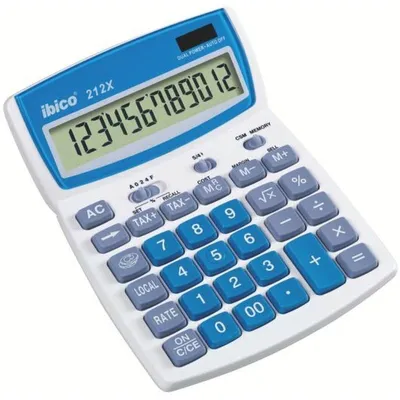 Zdjęcie produktu dla Rexel 212X, Desktop, Podstawowy kalkulator, 12 cyfr(y)