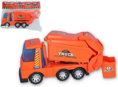 Zdjęcie produktu dla auto śmieciarka w worku 38x19cm | 65422