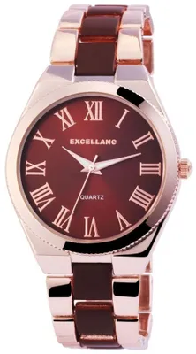 Produktbild von Excellanc Damenuhr mit Metallarmband