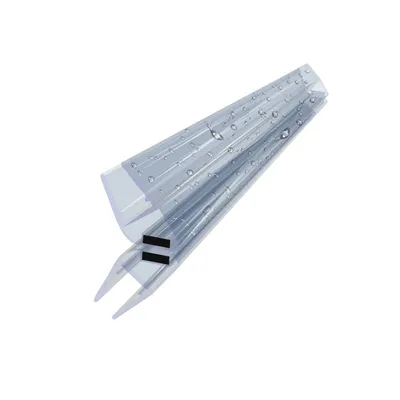 Obrázek produktu pro Magnetické těsnění sprchy 90° 1 pár DM01 (6-7mm) 200cm Těsnění sprchy Náhradní těsnění pro sprchové kouty