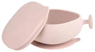Image de Bol avec couvercle rose