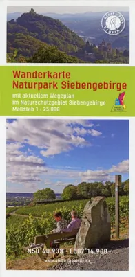 Obrázok produktu pre Turistická mapa Prírodný park Siebengebirge