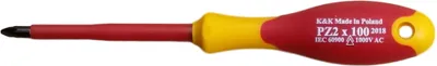 Produktbild von K&K Isolierter Schraubendreher VDE PZ2x100 für 1000V