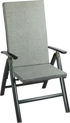 Obrázok produktu pre Sedačka na záhradnú stoličku - 47x115 cm - hnedá, sivá