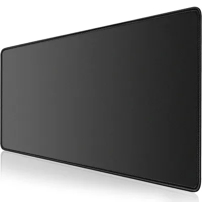 Zdjęcie produktu dla Duża podkładka pod mysz do gier - czarna podkładka pod laptop i do biura