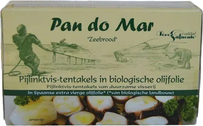 Productafbeelding van Pan do Mar Octopus In Olijfolie (120 gr)
