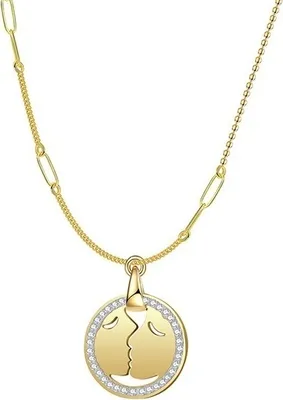 Image de Collier Double Face Doré pour Femmes - Élégance KP21663