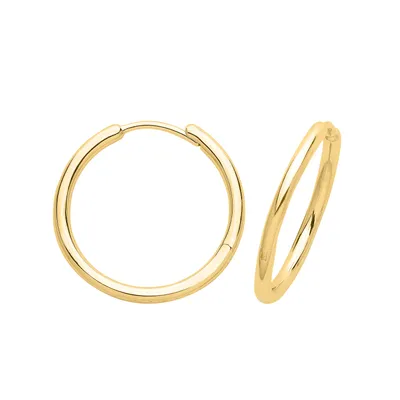 Produktbild von Edle 925 Sterling Silber Damen - Paar Creolen - 16mm; TRS32941