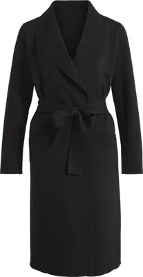 Produktbild von VILA Legerer Mantel mit Bindegürtel Dünne Sweat Winterjacke Größe M