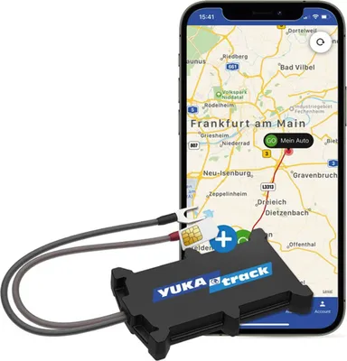 Produktbild von GPS Tracker easyWire Ortungssystem Echtzeit Auto Tracking inkl. SIM-Karte Ortung App Tracker für Auto, Motorrad, LKW, Wohnwagen, Wohnmobil
