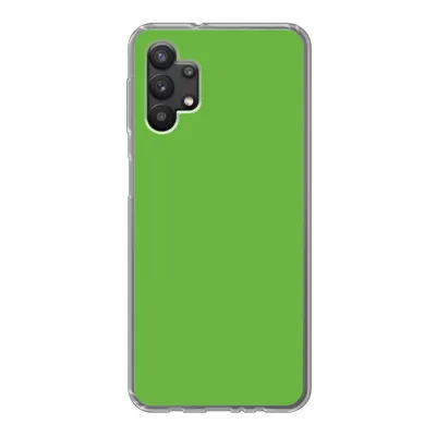 Produktbild von MuchoWow® Handyhülle Schutzhülle Hülle für Samsung Galaxy A32 5G Grün - Farben - Natur Silikon Softcase Handy Hülle - Softcase