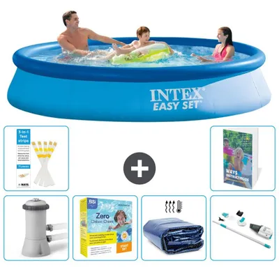 Immagine prodotto di Piscina Easy Set rotonda - 366x76 cm - 7 pezzi S196