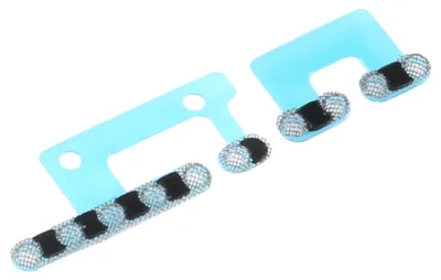 Productafbeelding van Luidsprekerbescherming voor Apple iPhone 12 Pro Max, wit, vervangingsonderdeel, accessoire