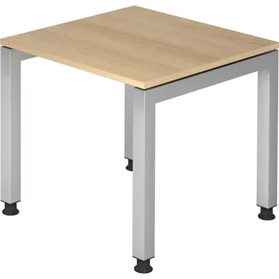 Zdjęcie produktu dla HAMMERBACHER JS08 höhenverstellbarer Schreibtisch eiche rechteckig