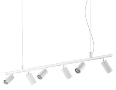 Obrázek produktu pro IdealLux 231433 DYNAMITE SP6 závesné svietidlo GU10 6x28W IP20 biela