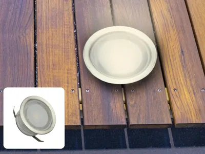 Image de Lampadaire 0,4W/IP67 FL104/2800K - LFL113