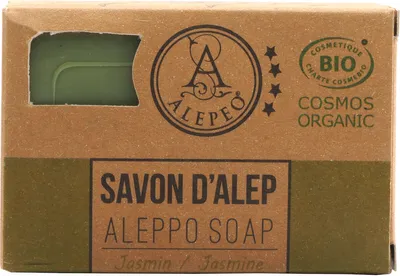 Produktbild von ALEPEO Aleppo Olivenölseife mit Jasminduft 100 g