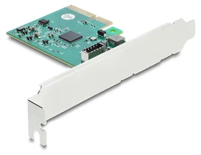 Obrázok produktu pre Karta DELOCK PCI Express x4 > 1x interný USB 20 Gbps typ E, konektor A