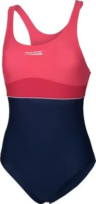 Produktbild von Aqua-Speed EMILY Junior Schwimmanzug navy blau-pink Pullunder Aqua-Speed Größe: 146,