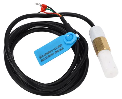 Produktbild von Bodentemperatur-Feuchtigkeitssensor, hohe Genauigkeit, I2C-Ausgang, Feuchtigkeitssonde mit 1,5 m Kabel, DC 3,3 V