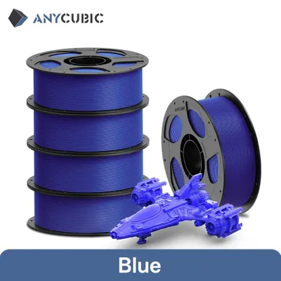 Obrázek produktu pro Filament pro 3D tiskárny – PETG – 1,75 mm – 5 kg – pro FDM tiskárny – modrá