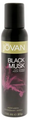 Obrázek produktu pro Jovan Black Musk 150 ml - deodorant pro ženy | Intenzivní vůně