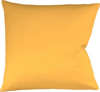 Produktbild von Fleuresse Interlock-Jersey-Kissenbezug uni colours sonne 2349