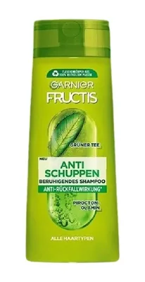 Image de Garnier Fructis Shampooing Antipelliculaire Classic 250 ml - Protection efficace et lutte contre les pellicules désagréables. Nettoie en profondeur et renforce les cheveux pour une apparence et une sensation saines.