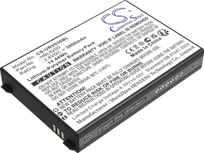 Produktbild von TECHTEK Akku Kompatibel mit [Urovo] i6200S, i6292S, i6300A Ersetzt HBL6200