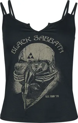 Produktbild von Black Sabbath Top Damen US Tour 78 schwarz M