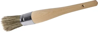 Produktbild von Aschenbecherpinsel, Aschenpinsel. Holz mit Naturborsten, 22cm Länge