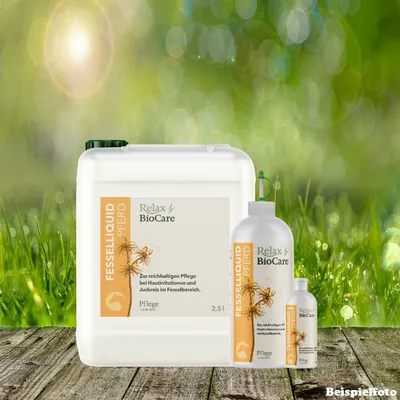 Produktbild von Relax Biocare Fesselliquid 500 ml - Zur reichhaltigen Pflege bei Hautirritationen und Juckreiz