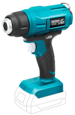 Produktbild von Akku-Heissluftpistole 18V Sas - Ded7058