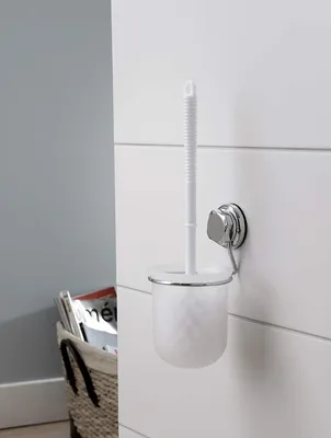 Produktbild von Compactor Bestlock - Toilettenbürste mit Halter, Kunststoff/Chrom RAN4691