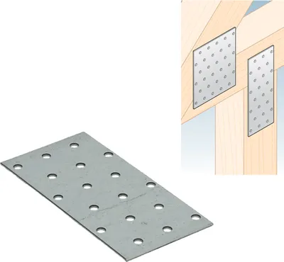 Produktbild von Perforierte Platte 60x120x2,0 mm