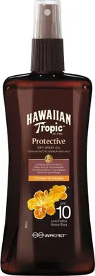 Immagine prodotto di Hawaiian Tropic Olio solare secco protettivo Spray SPF 10, 200 ml