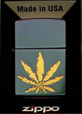 Obrázok produktu pre Zzapalovač ZIPPO IRIDESCENT CANABIS 60005233