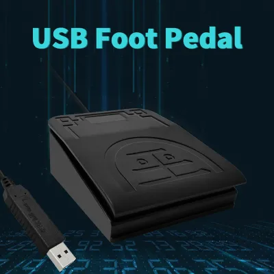 Obrázok produktu pre Multifunkčný prispôsobený nožný pedál USB nožný spínač MIDI Cotroller Action Pedal pre získavanie obrazu Ovládanie hudobných hier
