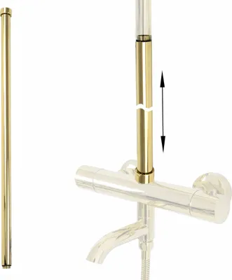 Produktbild von Rea Verlängerung Für Bade-Duschgarnitur 60Cm Gold