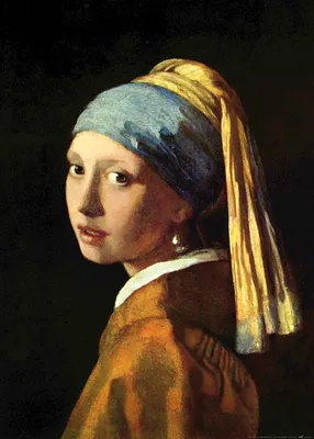 Produktbild von Johannes Vermeer Kunstdruck Bild - Das Mädchen Mit Dem Perlenohrring, 1665 (70 x 50 cm)